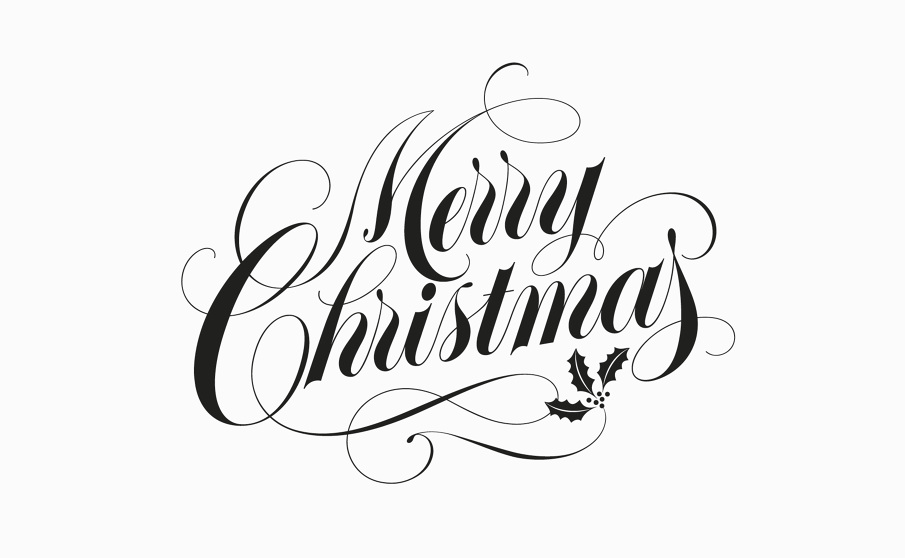 Fancy Merry Christmas Font