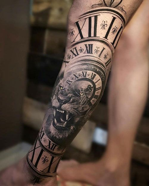 tattoo designs for men leg