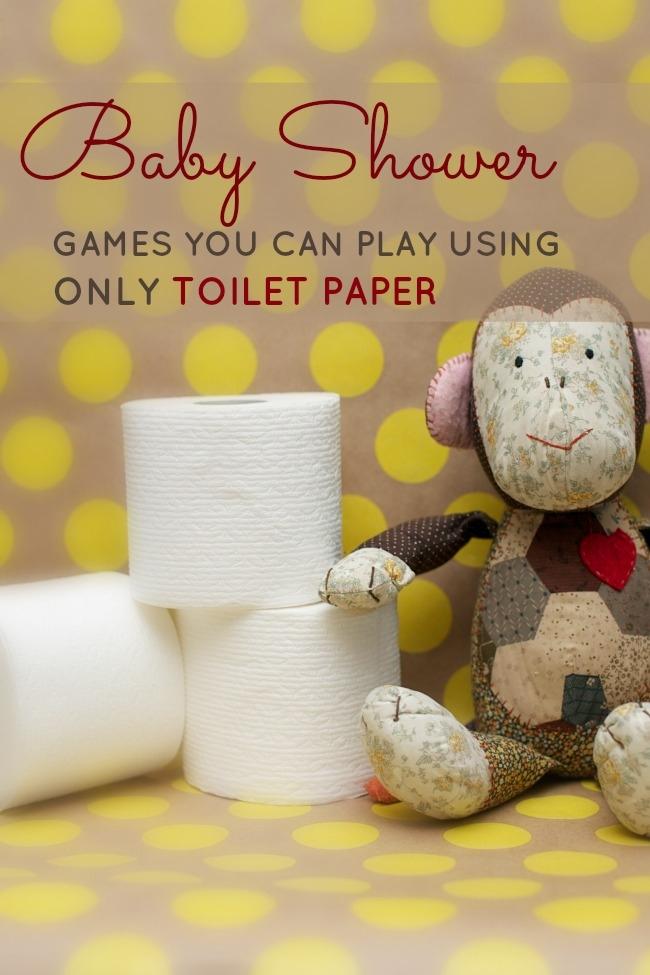 Spaceships and Laser Beams shares baby shower games you can play using only toilet paper.