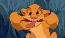 Simba Silly Face GIF - Simba SillyFace LionKing GIFs