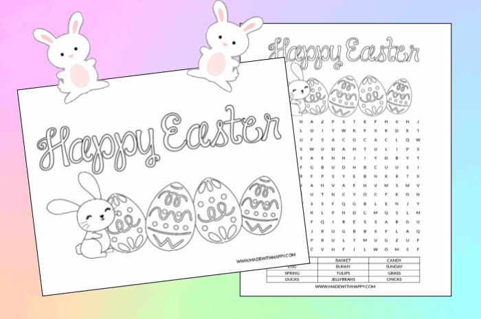 Free Coloring Pages For Kids This Easter