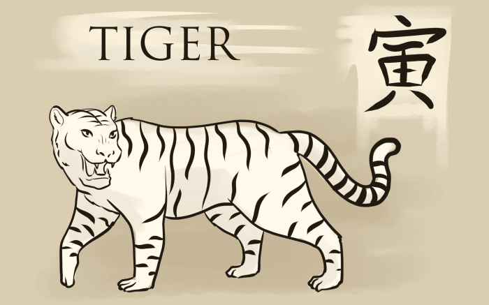 Those born under the sign of the tiger are usually confident and engaging, but must be mindful of their sometimes reactive nature.