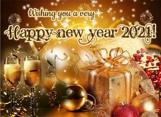 Happy New Year Cards, Free Happy New Year Wishes, Greeting Cards