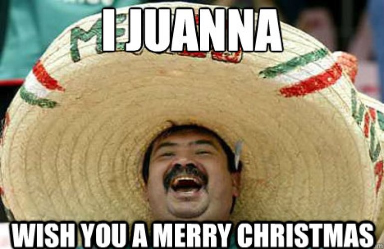 i juanna wish you a merry christmas funny memes