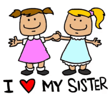 ILove My Sister Happy Sisters Day GIF - ILoveMySister HappySistersDay SistersDay GIFs