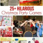 The best collection of 25 awesome Christmas party games, lots of free printables, and tons of laughs!