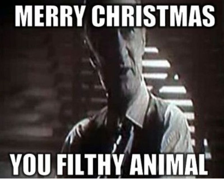 merry christmas you filthy animal funny memes