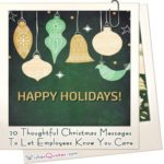 Christmas Messages for Employees By WishesQuotes