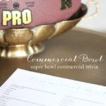 free printable Super Bowl commercial trivia