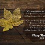 Happy New Year Poems for 2018