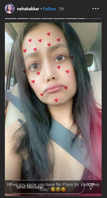 Neha Kakkar is sad about the upcoming Valentine's day; know why