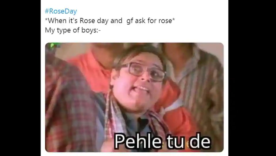 #RoseDay has also been trending on Twitter with more than 12,000 tweets.