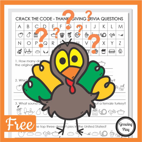 Thanksgiving Trivia Printable - Free Puzzle to Solve
