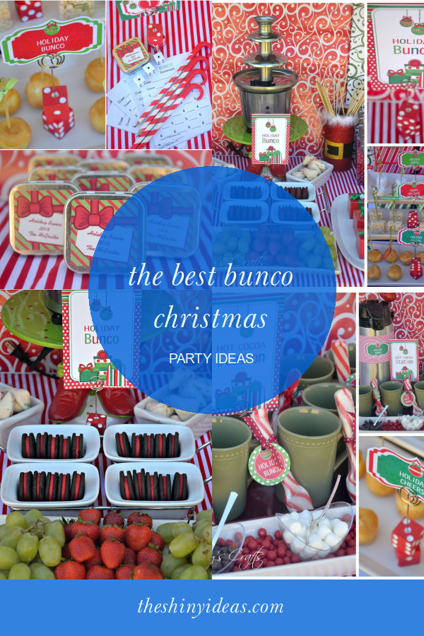 The Best Bunco Christmas Party Ideas