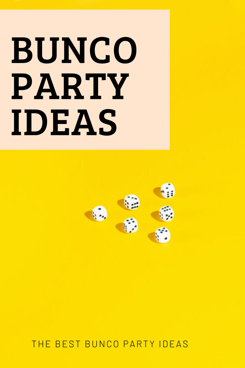 The Best Bunco Party Ideas • A Subtle Revelry