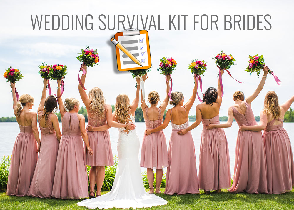 Wedding Day Survival Kit for Brides