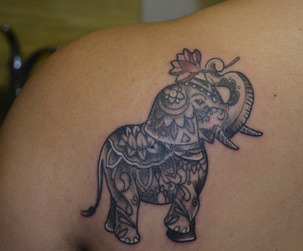 elephant tattoos for women