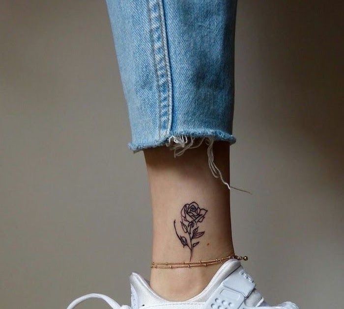 ankle tattoos for girls