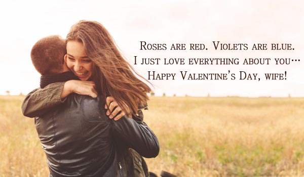 Valentine's Day Wishes for Wife
