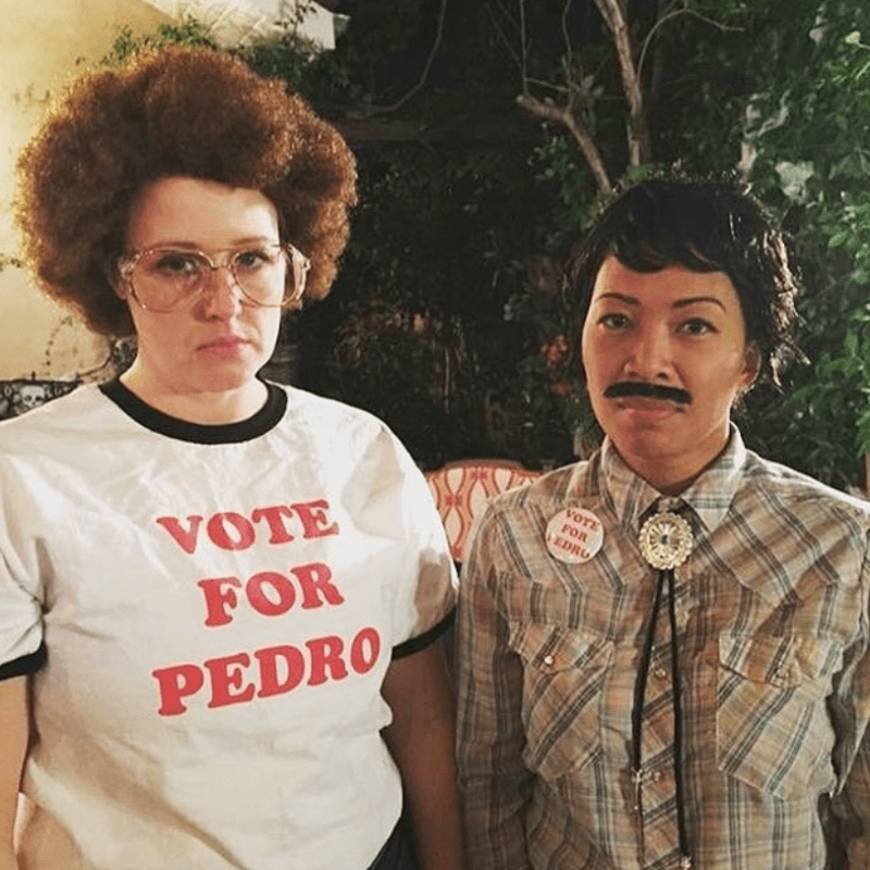 Napoleon Dynamite and Pedro Teacher Costume for Halloween