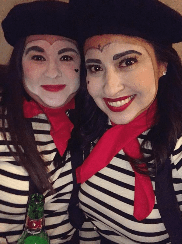 Halloween Costume for Teachers French Mimes