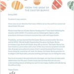 Letter From The Easter Bunny about COVID-19