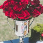 Red and Black Kentucky Derby Bridal Shower