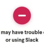 slack is down