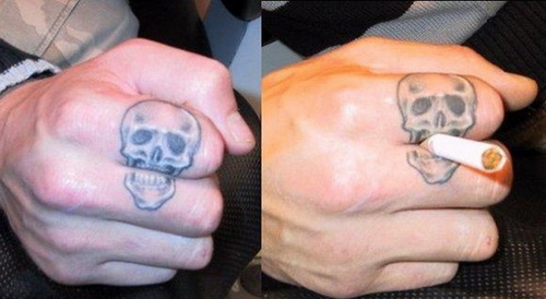 finger tattoos fade away