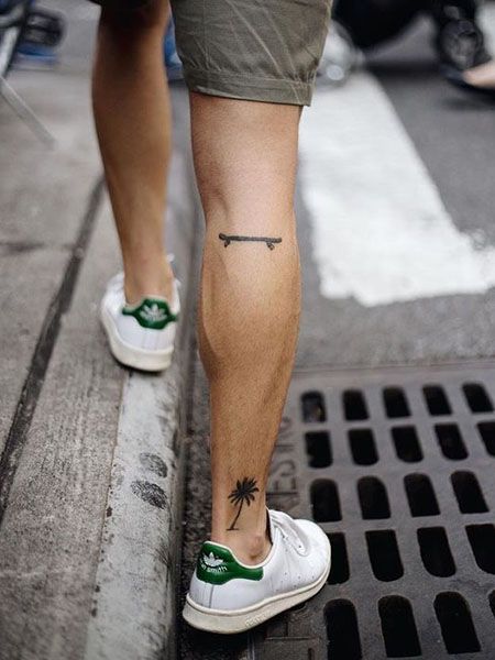small tattoo ideas for legs