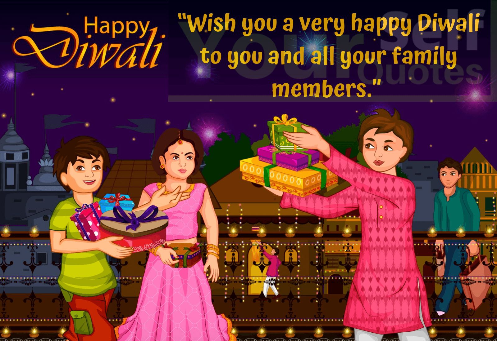 Happy Diwali Wishes Images For Family