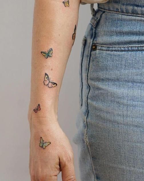 Tattoo Collection : 21 trending small butterfly tattoo on arm - World