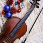 Christmas Carol Game Violin with Sheet Music