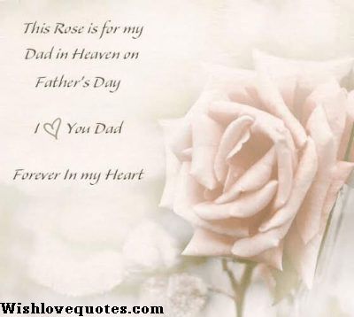 Happy Fathers Day In Heaven