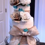 How to Make a Towel Cake for a Bridal Shower