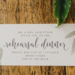 Rehearsal Dinner Invitation Wording: Etiquette and Examples