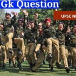 Top 50 GK Questions in English for NDA Exam 2020