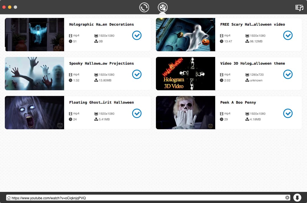 free halloween hologram video download mac