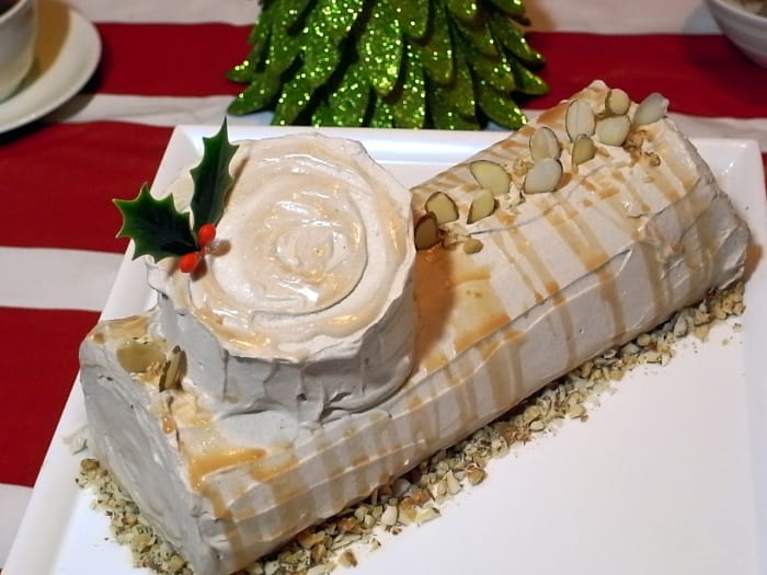 The yule log cake is a deeply rooted (pun intended) tradition in France.