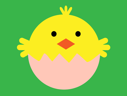 Make an Easter Chick Card