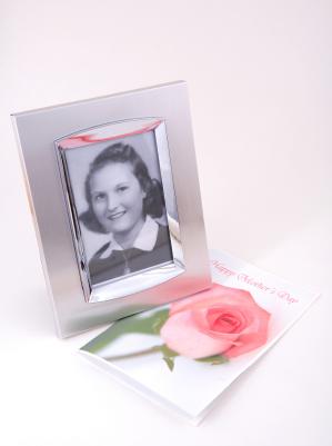 Memorial photo of mom in her prime