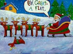 Funny Christmas Snow Scenes