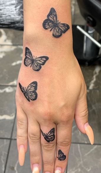 Tattoo Trends 23 Beautiful Butterfly Tattoo On Hand For Girl World Celebrat Daily Celebrations Ideas Holidays Festivals