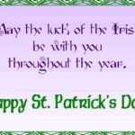 Happy St. Patrick’s Day 2021 Good Luck Images Quotes | HD Wallpaper