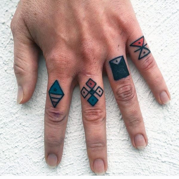 finger tattoos boy