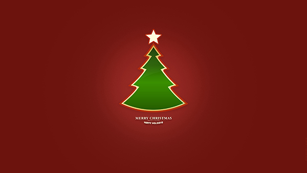 CHRISTMAS TREE_RED  - UHD