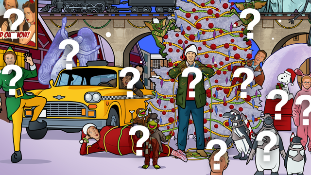 Can You Spot The 25 Christmas Movies Hidden In This Picture?