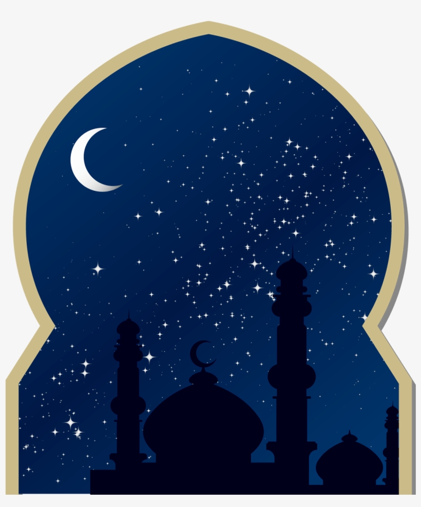 Eid Moon Png Vector Downloads - Eid Mubarak Images Png Background, transparent png download