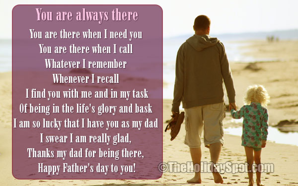 Happy Father's Day Poems 2021 A Father's Love - A Poem (D...