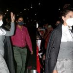 Kangana Ranaut with sister Rangoli returns to Mumbai amidst tight security